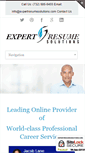 Mobile Screenshot of expertresumesolutions.com